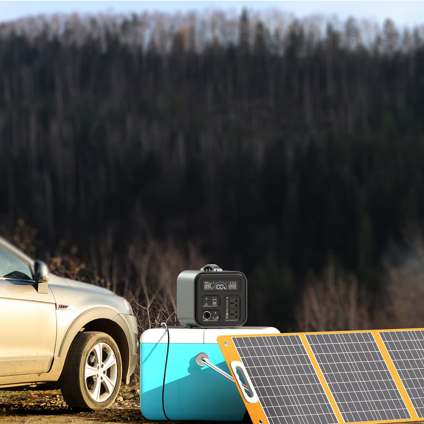 FlashFish TSP100 Portable Solar Panel | 18V/100W